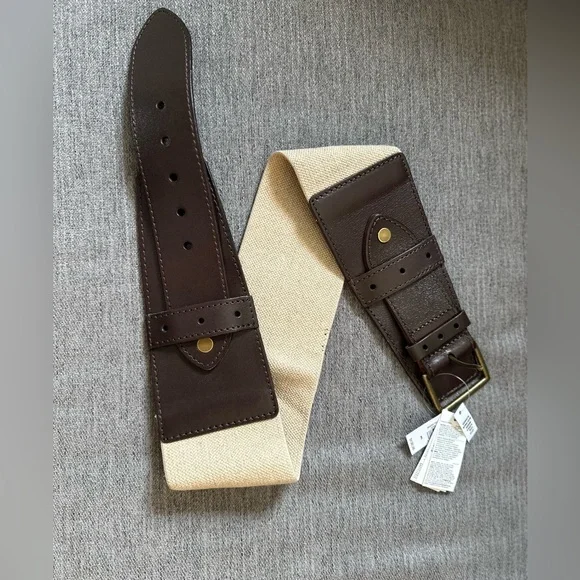 Banana Republic women’s Spiaggia Waist Belt size M/L NWT - Picture 3 of 5